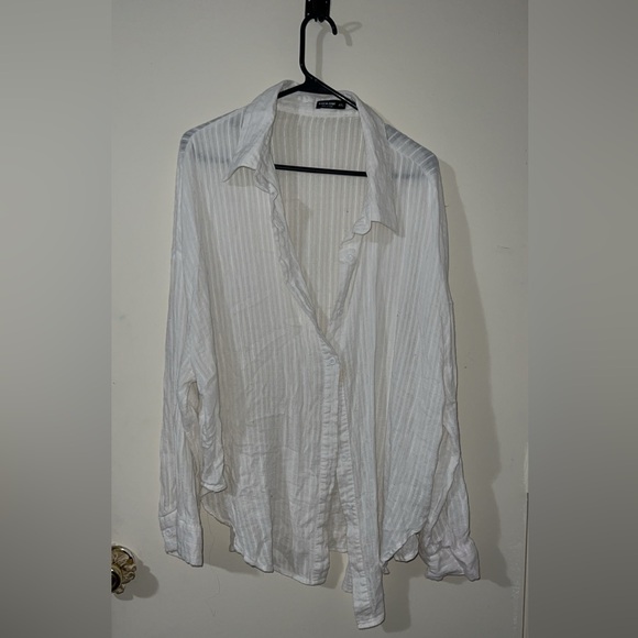 Shein sheer button down - Picture 1 of 1